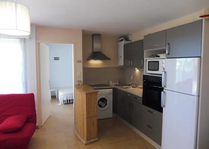 Capao Joli T3 1ere Ligne Piscine Cap D'agde * 阿格德